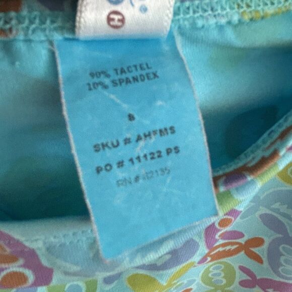 Fresh Produce Swimsuit & Skirt Size 6 8 Splash Fish Beach Coastal One Piece Set! - Picture 8 of 8